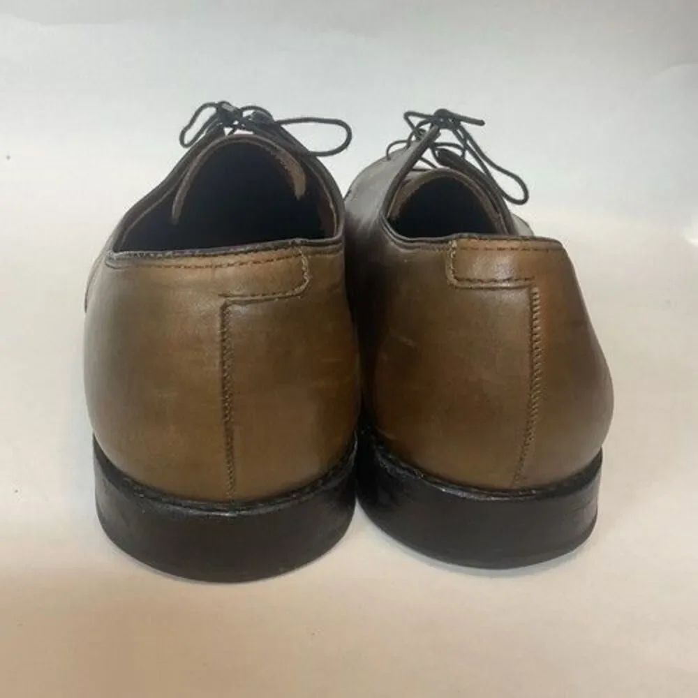 Allen‎ Edmonds Kenilworth Dark Brown Leather Lace Up Oxfords Men Size 11.5